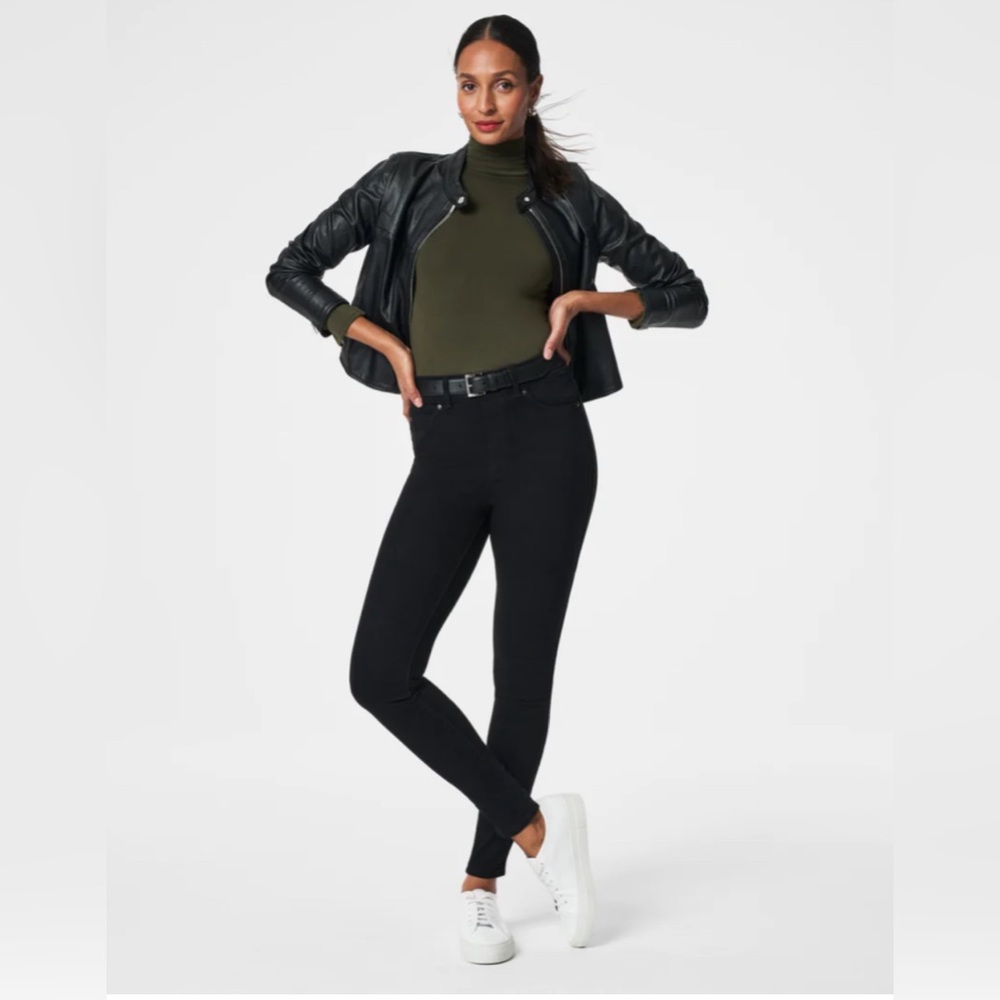 Ankle Skinny Spanx Black Jeans